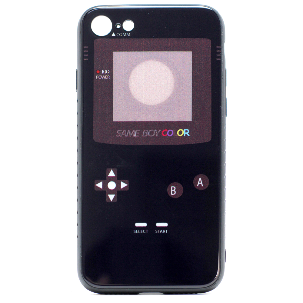 IPHONE 8 / 7 Design Tempered Glass Hybrid Case (GameBoy)